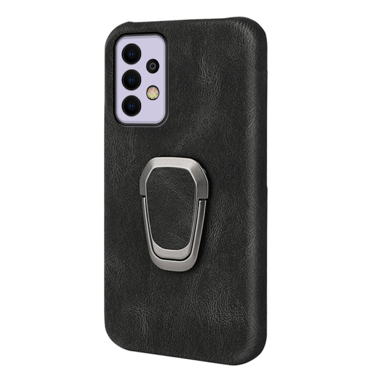 Ring Holder PU Phone Case For Samsung Galaxy A33 5G