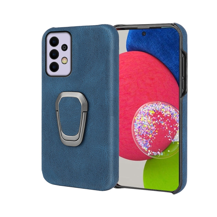Ring Holder PU Phone Case For Samsung Galaxy A33 5G