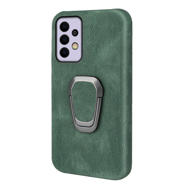 Ring Holder PU Phone Case For Samsung Galaxy A33 5G
