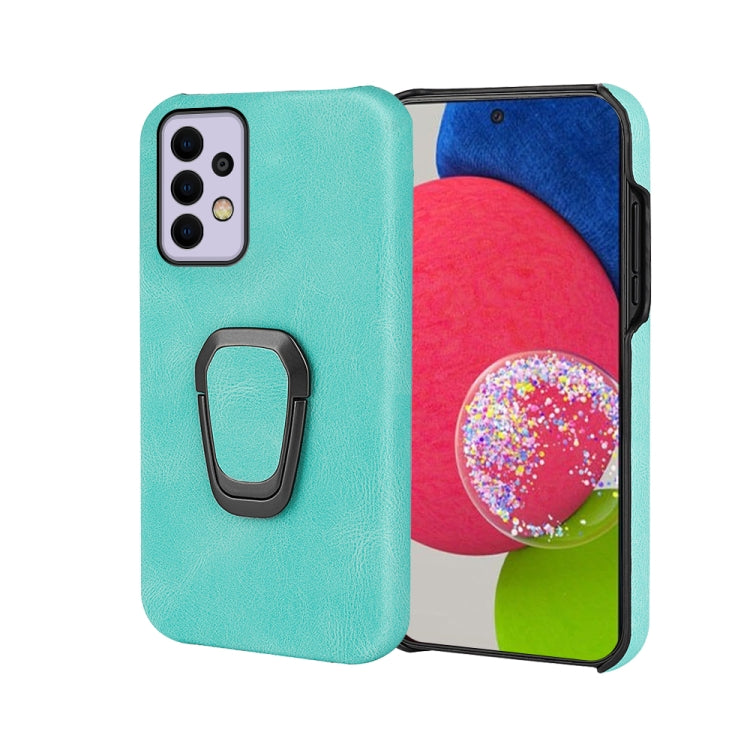 Ring Holder PU Phone Case For Samsung Galaxy A33 5G