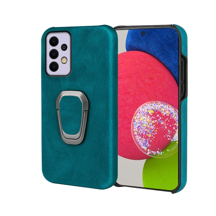 Ring Holder PU Phone Case For Samsung Galaxy A33 5G