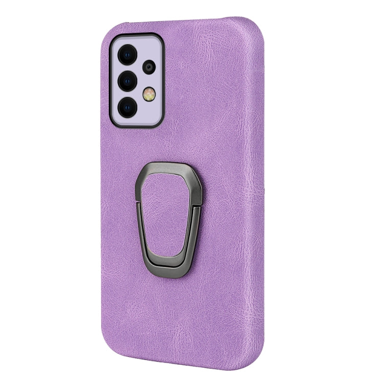 Ring Holder PU Phone Case For Samsung Galaxy A33 5G