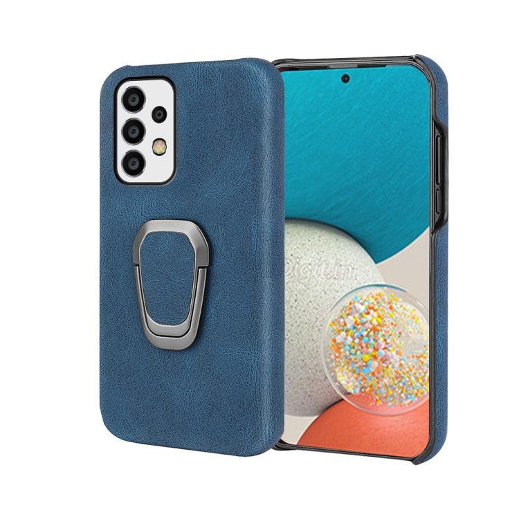 Ring Holder PU Phone Case For Samsung Galaxy A53 5G