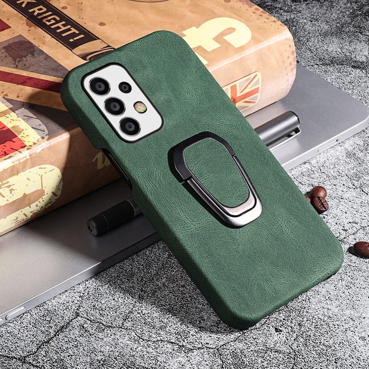 Ring Holder PU Phone Case For Samsung Galaxy A53 5G
