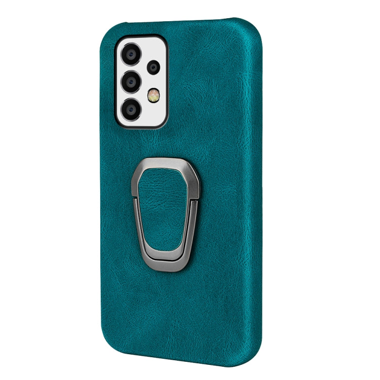 Ring Holder PU Phone Case For Samsung Galaxy A53 5G
