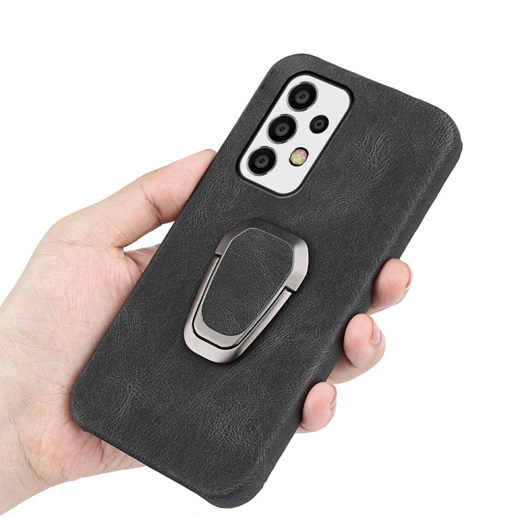 Ring Holder PU Phone Case For Samsung Galaxy A53 5G