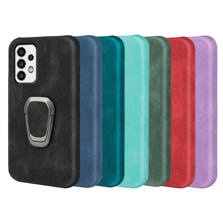 Ring Holder PU Phone Case For Samsung Galaxy A53 5G