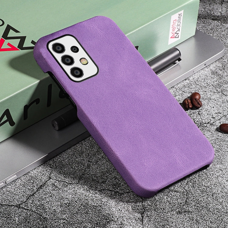 Ring Holder PU Phone Case For Samsung Galaxy A52 5G / 4G