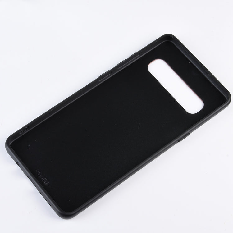 Shockproof Sheep Skin PC + PU + TPU Case for Samsung Galaxy S10 5G(Blue)