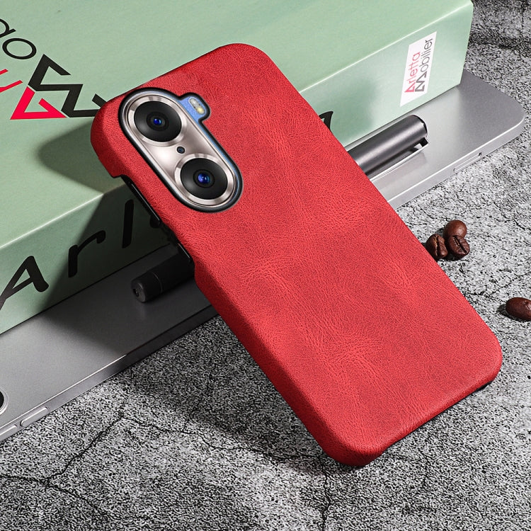 Ring Holder PU Phone Case For Honor 60 Pro