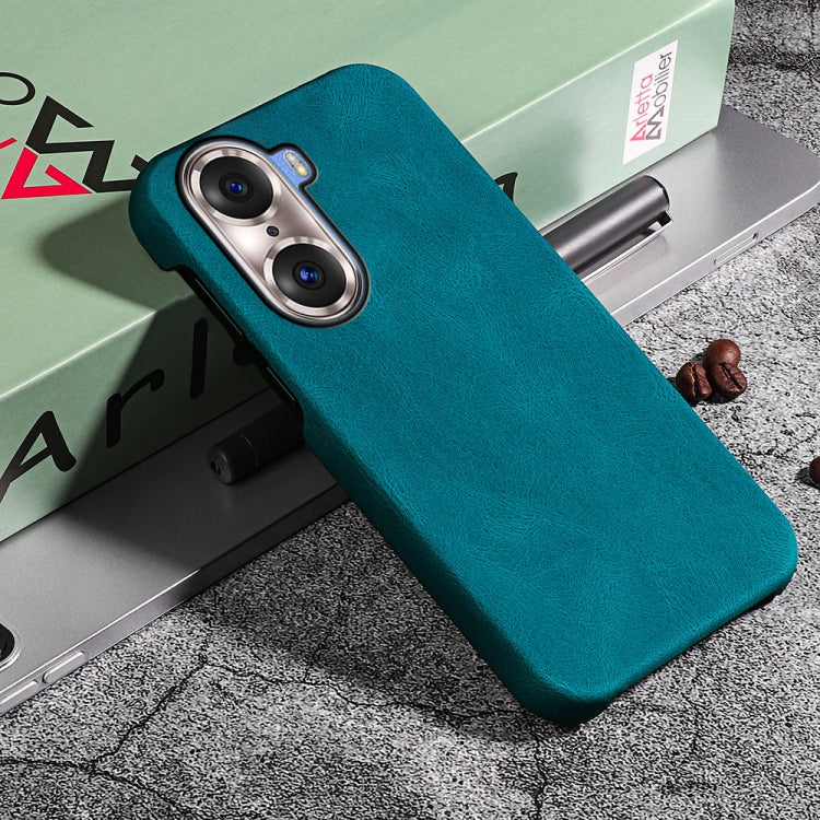 Ring Holder PU Phone Case For Honor 60 Pro