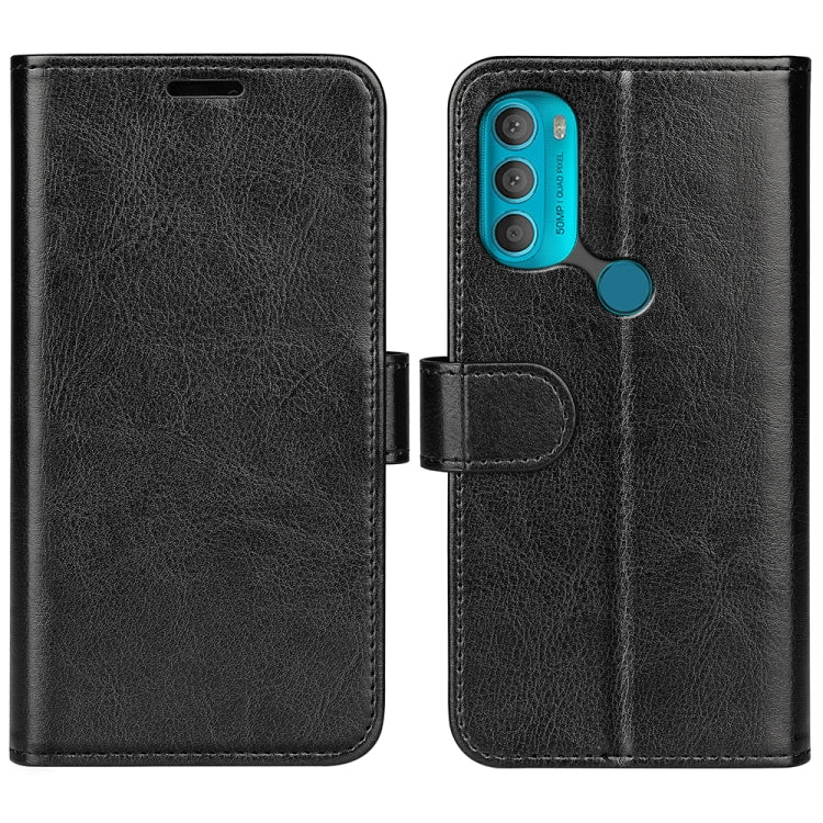 For Motorola Moto G71 5G R64 Texture Single Leather Phone Case