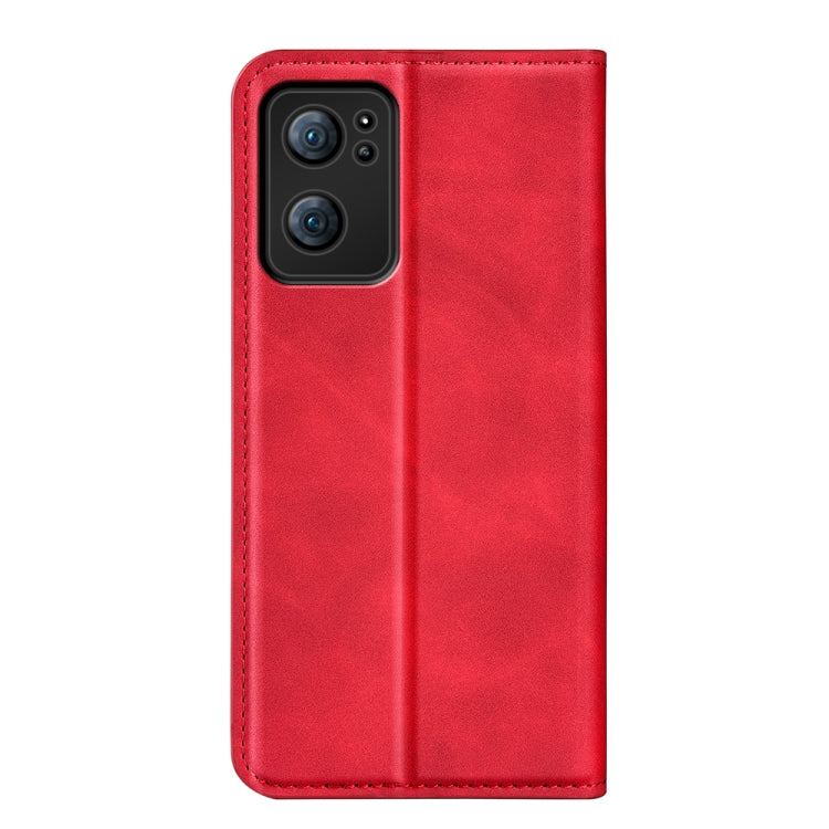 For OPPO Reno 7 5G Retro-skin Magnetic Suction Leather Phone Case