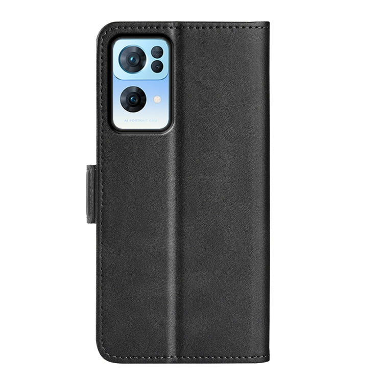 For OPPO Reno7 Pro 5G Dual-side Magnetic Flip Leather Case