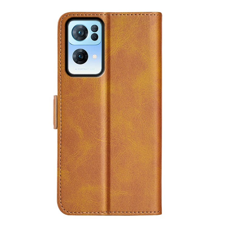 For OPPO Reno7 Pro 5G Dual-side Magnetic Flip Leather Case