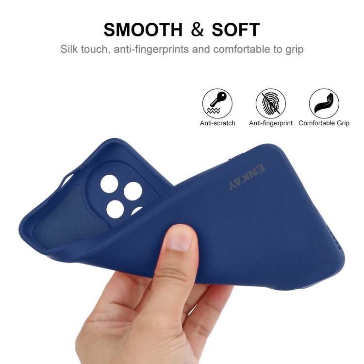 For Honor 200 Pro ENKAY Liquid Silicone Soft Shockproof Phone Case