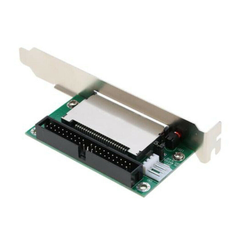 40 Pin CF to 3.5 Ide Compact Flash Card Adapter, Support Rear Panel