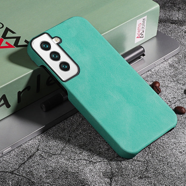 Ring Holder PU Phone Case For Samsung Galaxy S22+ 5G