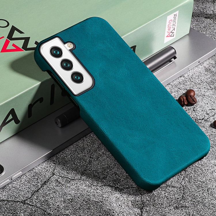 Ring Holder PU Phone Case For Samsung Galaxy S22+ 5G
