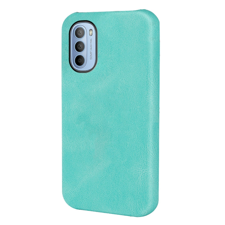 For Motorola Moto G51 5G Ring Holder PU Phone Case