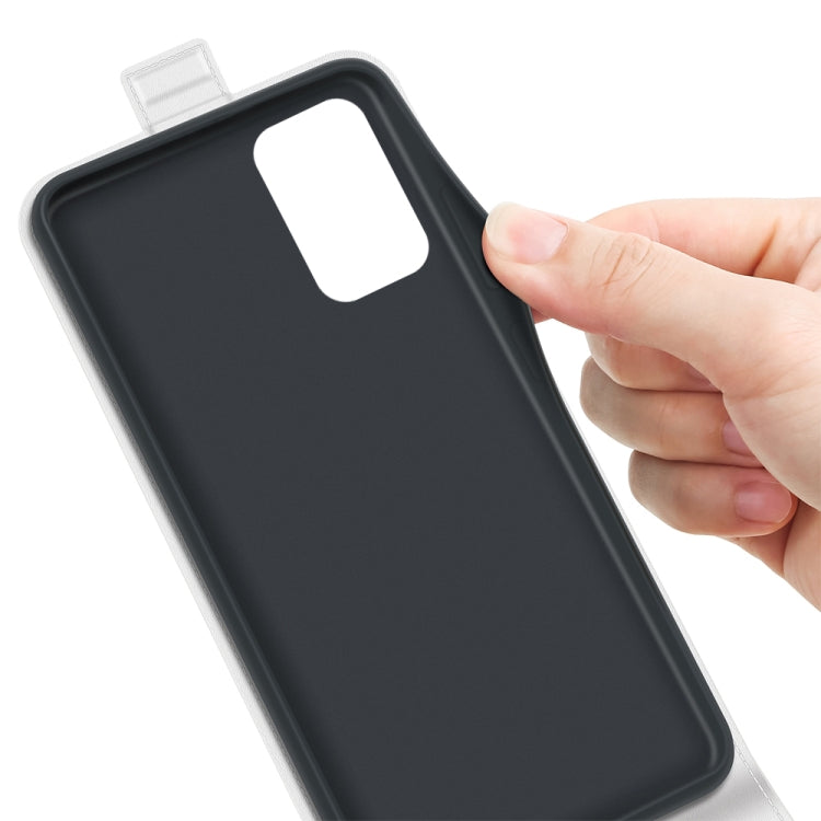 For Samsung Galaxy A73 5G R64 Texture Vertical Flip Leather Case