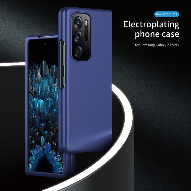 For OPPO Find N Folding Skin Scrub Plain Leather Phone Case