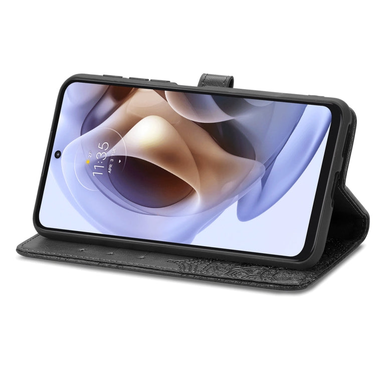 For Motorola Moto G31 Mandala Flower Embossed Flip Leather Phone Case