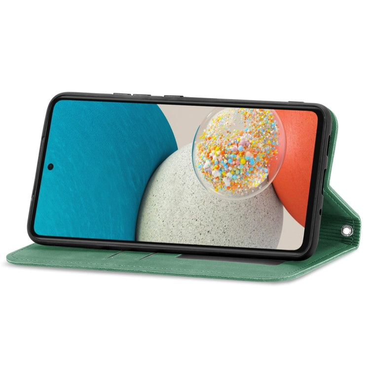 For Samsung Galaxy A53 5G Retro Skin Feel Magnetic Leather Phone Case