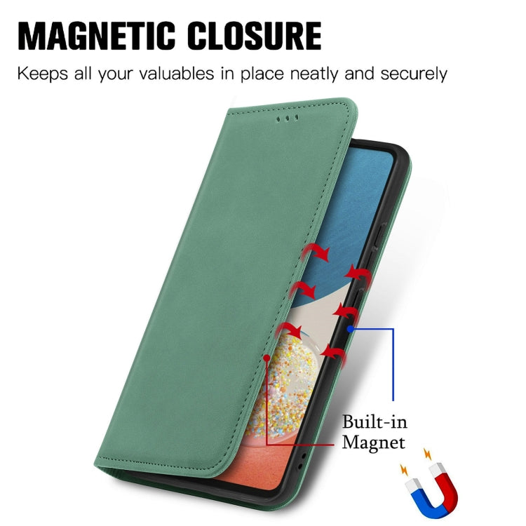 For Samsung Galaxy A53 5G Retro Skin Feel Magnetic Leather Phone Case