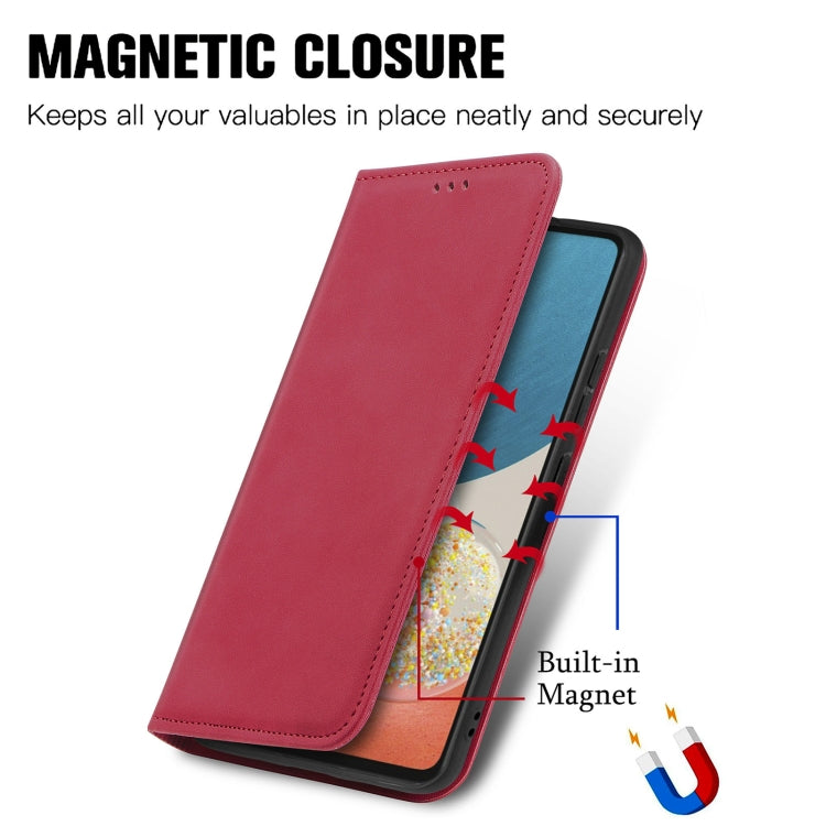 For Samsung Galaxy A53 5G Retro Skin Feel Magnetic Leather Phone Case