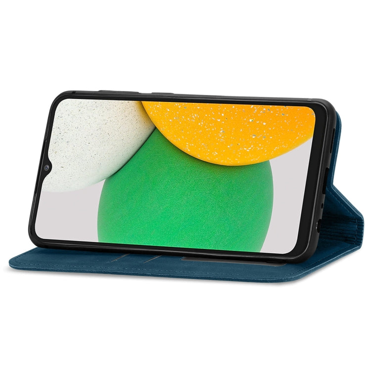For Samsung Galaxy A03 Core Retro Skin Feel Magnetic Leather Phone Case