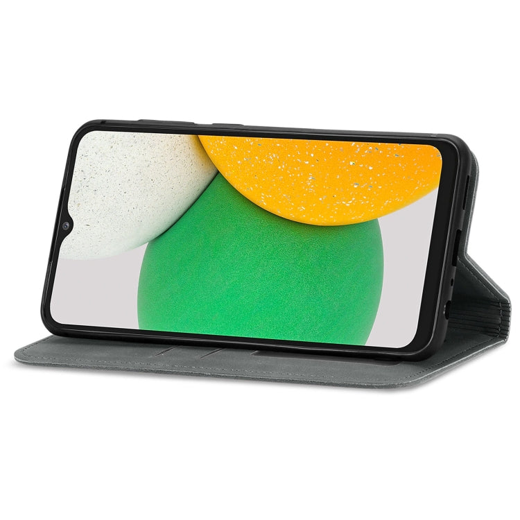 For Samsung Galaxy A03 Core Retro Skin Feel Magnetic Leather Phone Case