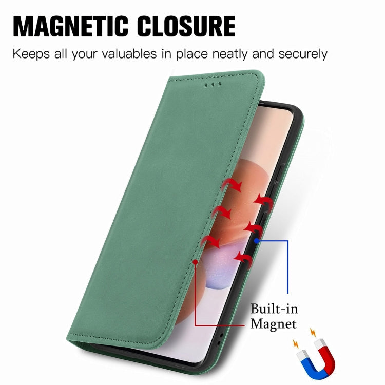 For Xiaomi 12 / 12X Retro Skin Feel Magnetic Flip Leather Phone Case