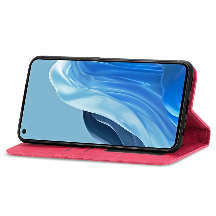 For OPPO Reno7 Pro 5G Retro Skin Feel Magnetic Flip Leather Case