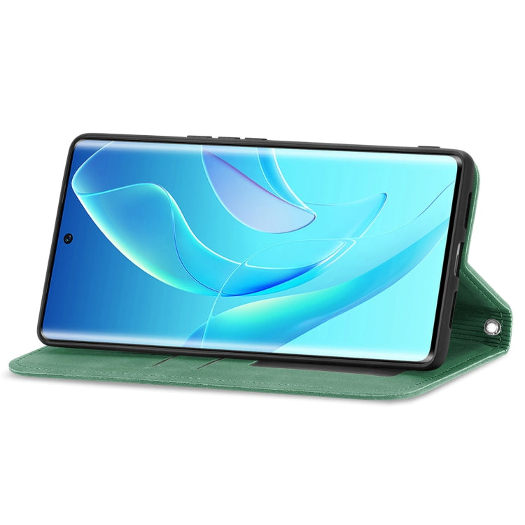 For  Honor 60 Retro Skin Feel Magnetic Horizontal Flip Leather Phone Case