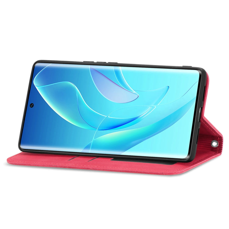 For  Honor 60 Retro Skin Feel Magnetic Horizontal Flip Leather Phone Case