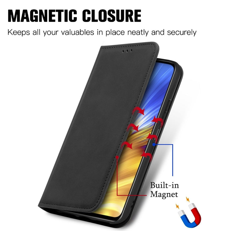 For Honor X10 Max 5G Retro Skin Feel Magnetic Horizontal Flip Leather Phone Case