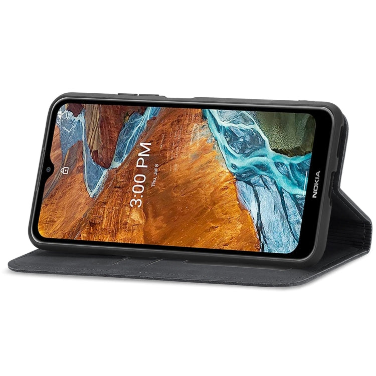 For Nokia G300 Retro Skin Feel Magnetic Horizontal Flip Leather Phone Case