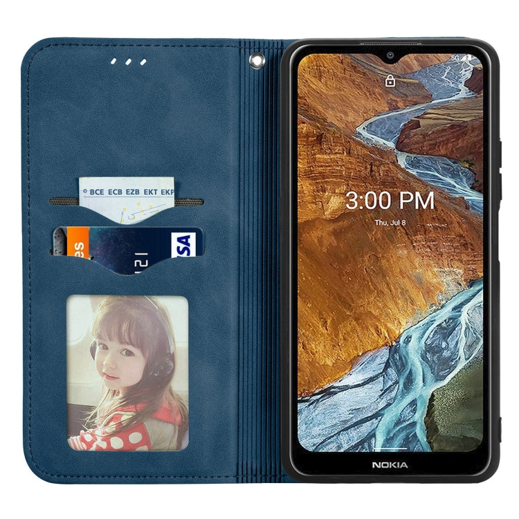 For Nokia G300 Retro Skin Feel Magnetic Horizontal Flip Leather Phone Case