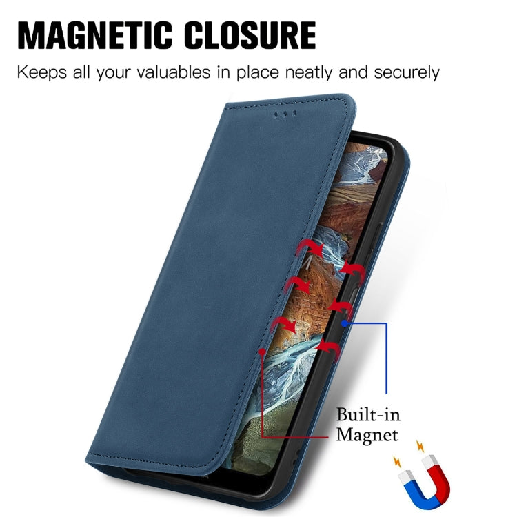 For Nokia G300 Retro Skin Feel Magnetic Horizontal Flip Leather Phone Case