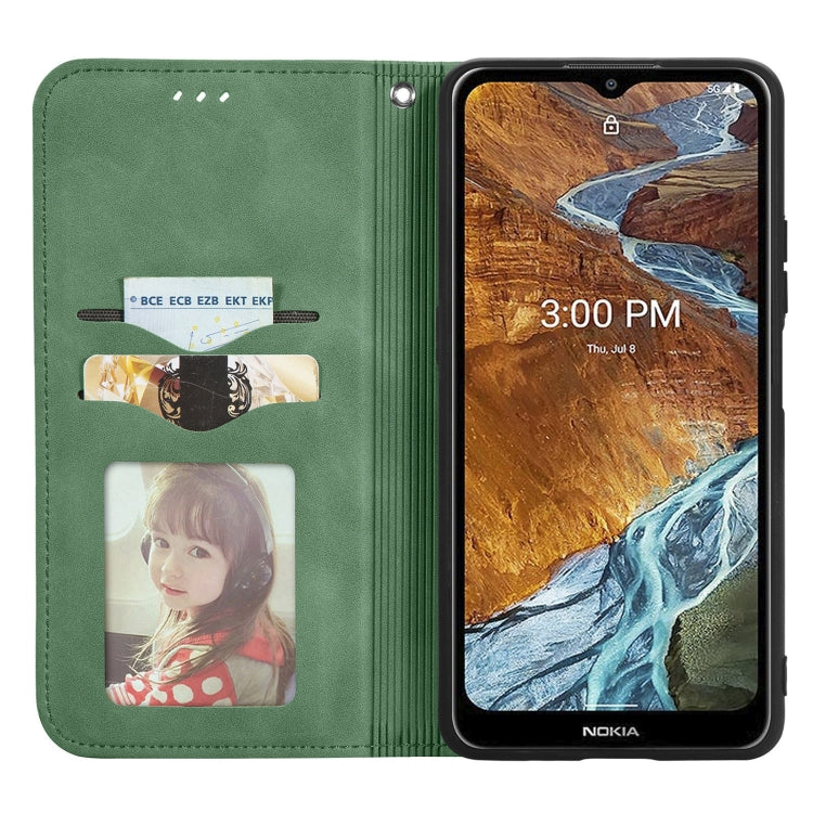 For Nokia G300 Retro Skin Feel Magnetic Horizontal Flip Leather Phone Case