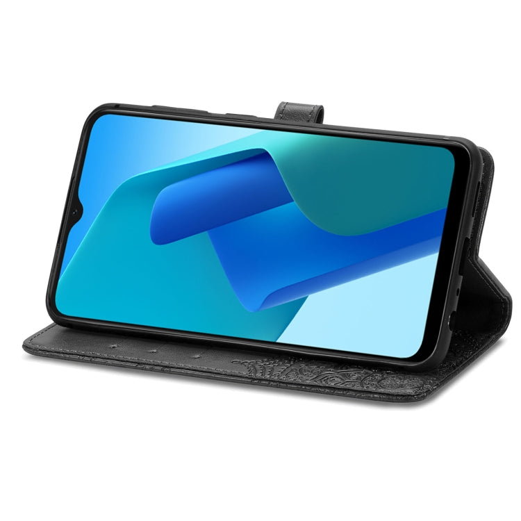 For OPPO A16K Mandala Flower Embossed Flip Leather Phone Case