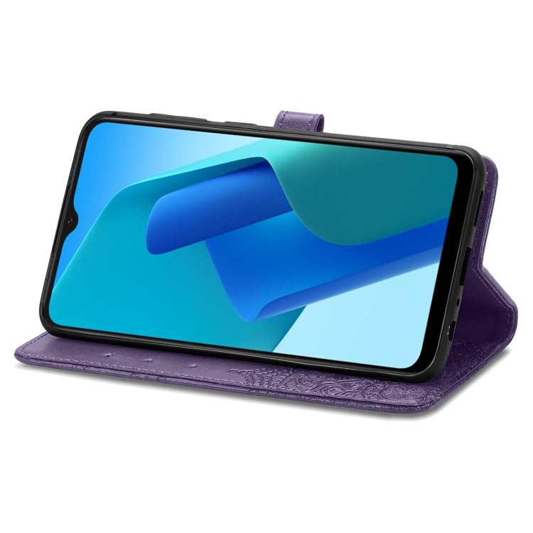 For OPPO A16K Mandala Flower Embossed Flip Leather Phone Case