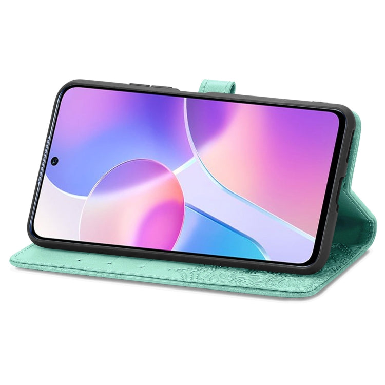 For Honor X30i Mandala Flower Embossed Flip Leather Phone Case