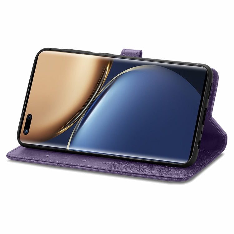 For Honor Magic3 Pro Mandala Flower Embossed Flip Leather Phone Case