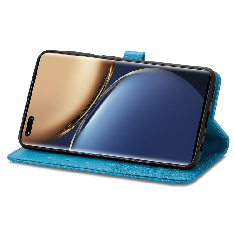 For Honor Magic3 Mandala Flower Embossed Flip Leather Phone Case