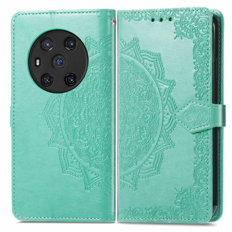 For Honor Magic3 Mandala Flower Embossed Flip Leather Phone Case
