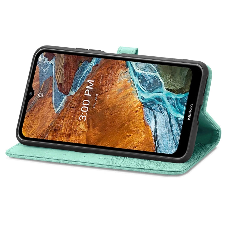 For Nokia G300 Mandala Flower Embossed Flip Leather Phone Case