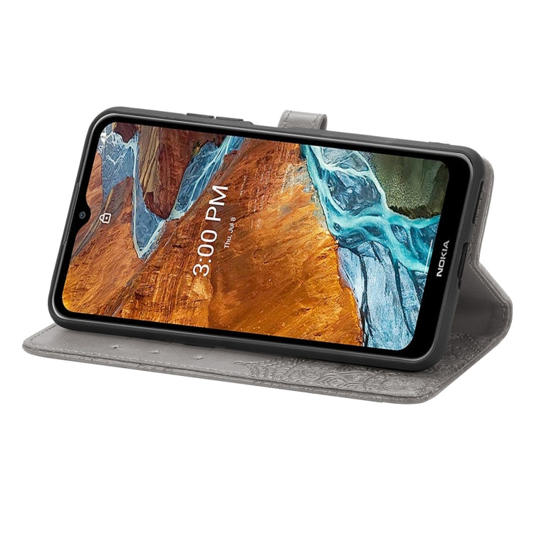 For Nokia G300 Mandala Flower Embossed Flip Leather Phone Case