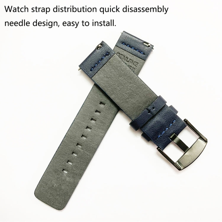 For Samsung Gear Sport Leather Watch Band